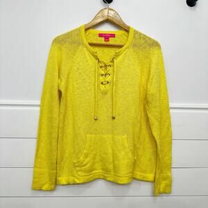 Women’s Lilly Pulitzer Harietta Sweater Yellow Size Small S